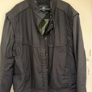 G-Star Black Moto Overshirt